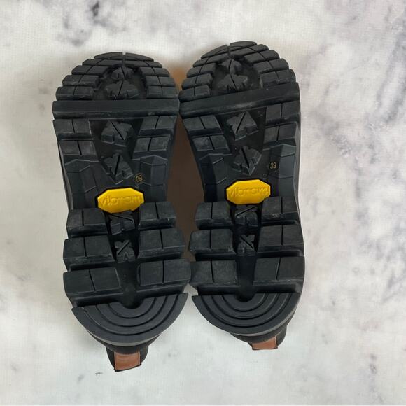 ATP Atelier Catania Brandy Leather Lug Sole Chelsea Boots Chunky Pull-On Booties - Picture 8 of 12